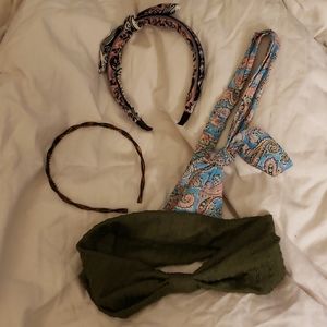 Lot of 4 assorted headbands